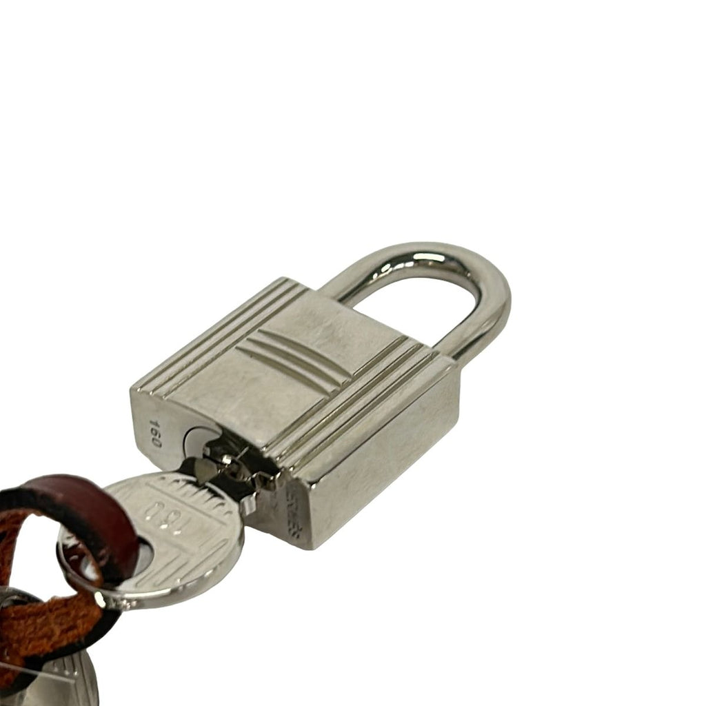 Hermes Silver Cadena & Clochette Set Key Holder — view 6
