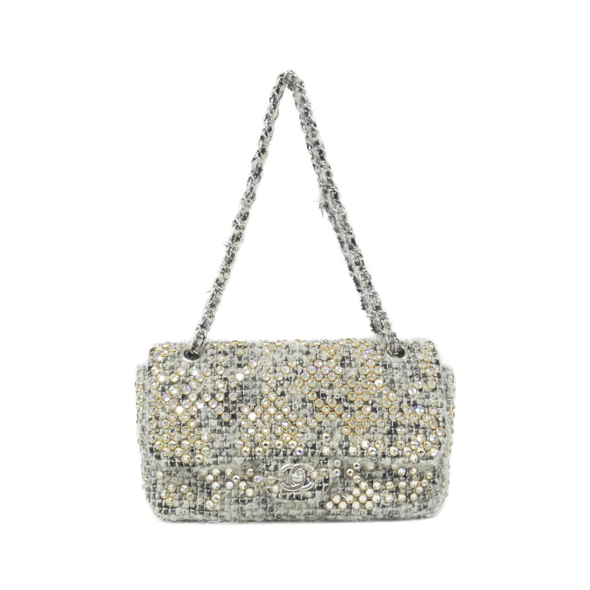 Chanel Shoulder Bag Gray