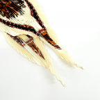 Hermes Pleated Scarf Brown — view 2