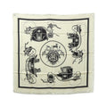 Hermes Carre Ash Scarf