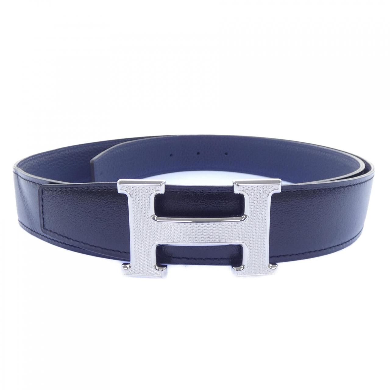 Hermes Guilloche 32 Reversible Belt