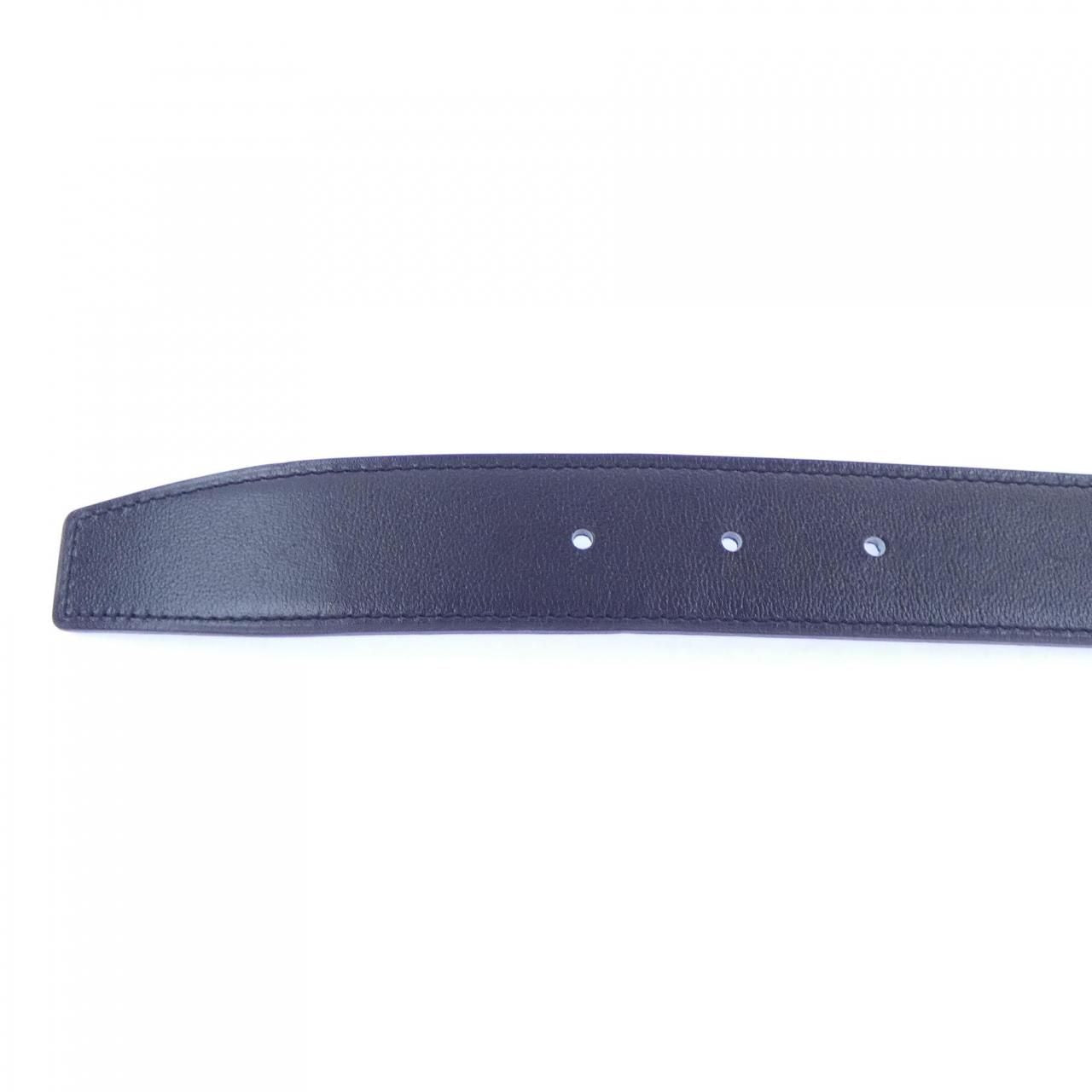 Hermes Guilloche 32 Reversible Belt — view 4