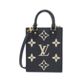 Louis Vuitton Bicolor Monogram Empreinte Petite Sac Plat Shoulder Bag