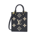 Louis Vuitton Bicolor Monogram Empreinte Petite Sac Plat Shoulder Bag
