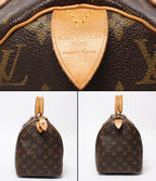 Louis Vuitton Handbag Mini Boston Speedy 30 Monogram — view 4