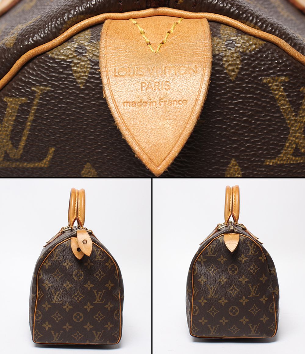Louis Vuitton Handbag Mini Boston Speedy 30 Monogram — view 4