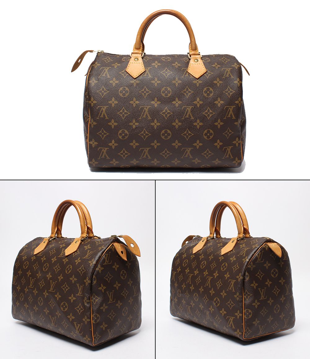 Louis Vuitton Handbag Mini Boston Speedy 30 Monogram — view 2