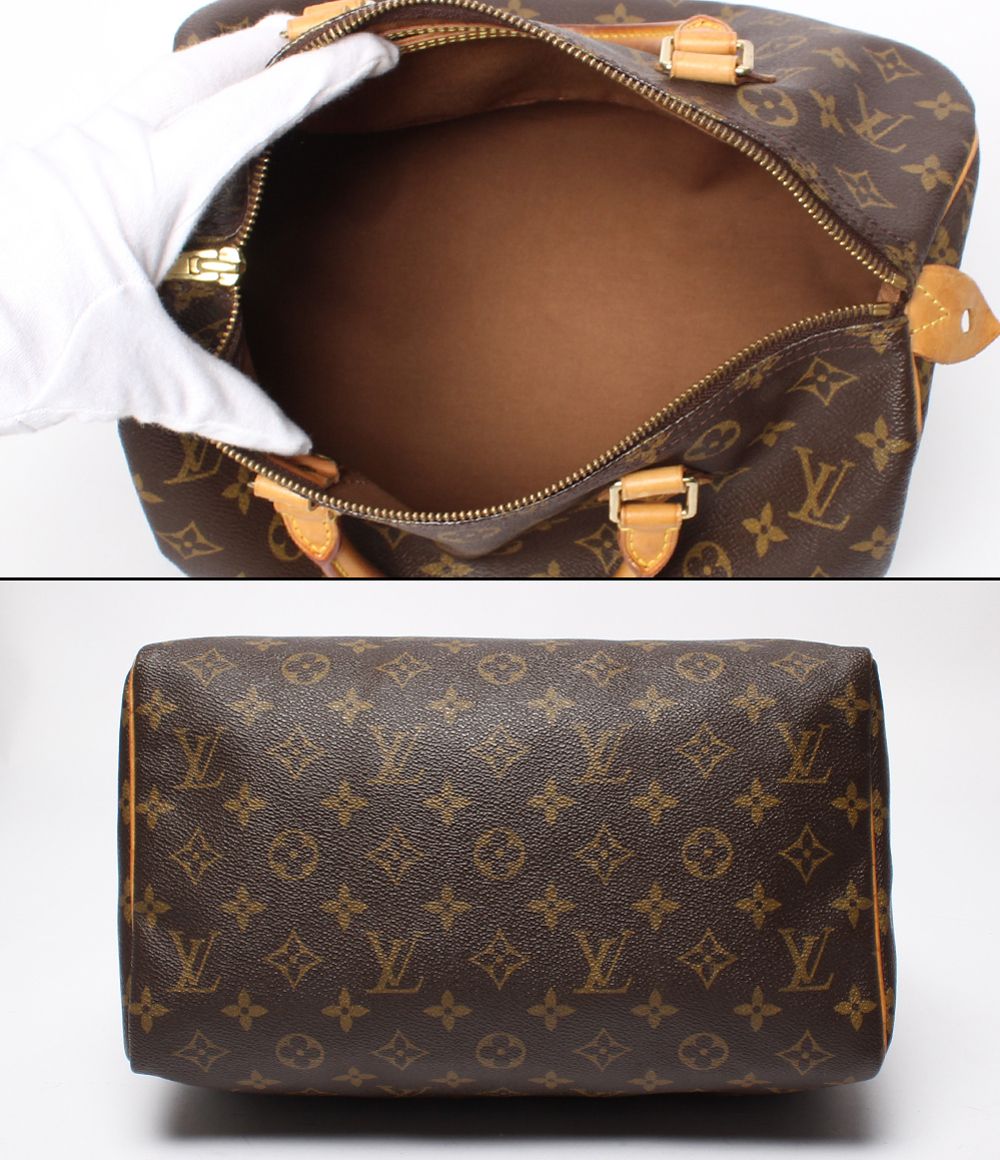 Louis Vuitton Handbag Mini Boston Speedy 30 Monogram — view 3