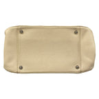 Chanel Handbag 2.55 Quilted Ivory Silver Turnlock — view 5