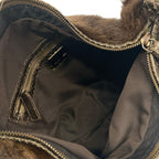 Fendi Handbag Brown Blanc — view 7