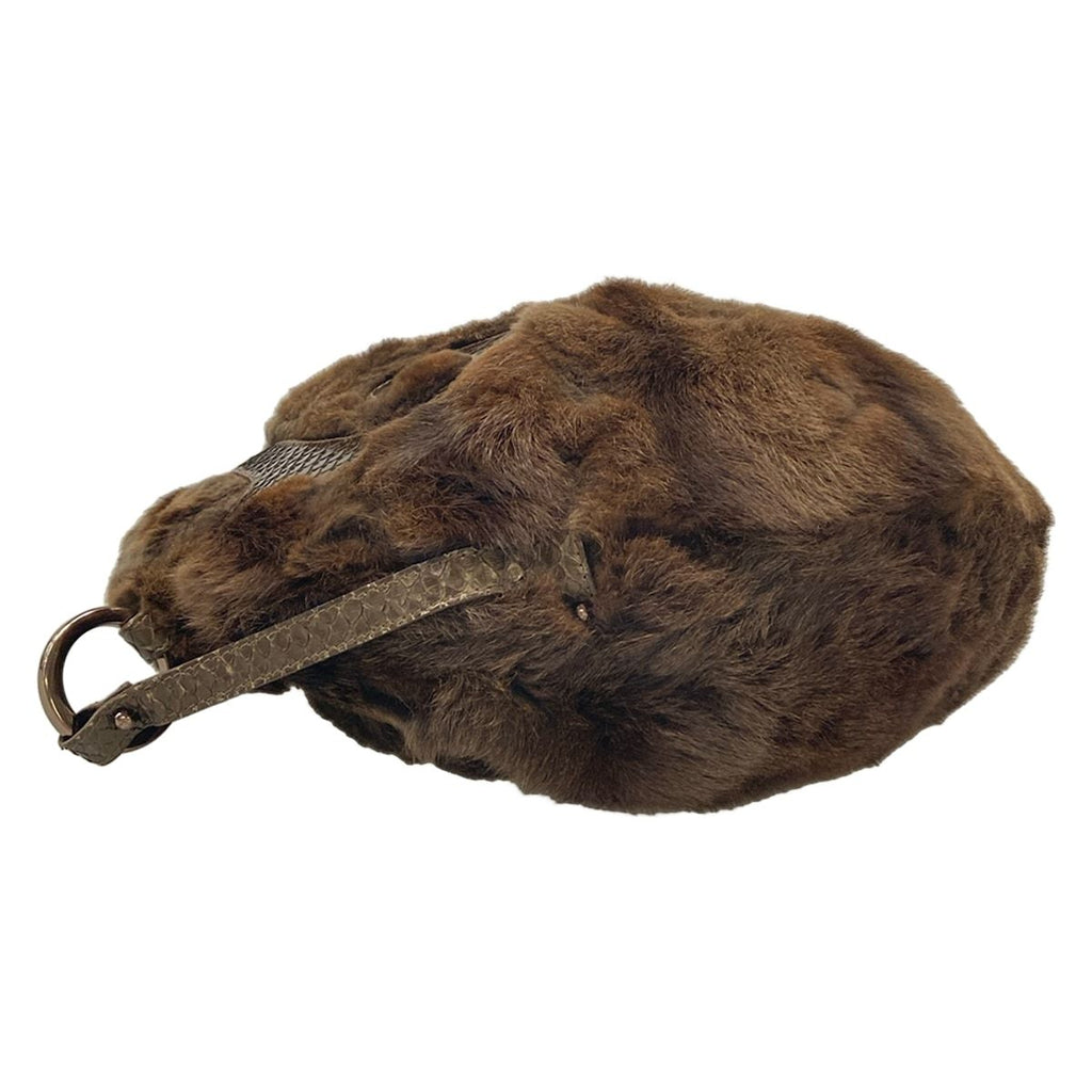 Fendi Handbag Brown Blanc — view 5