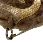 Fendi Handbag Brown Blanc — view 6