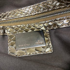 Fendi Handbag Brown Blanc — view 8