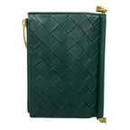 Bottega Veneta Bifold Wallet Solstice Dark Green Leather — view 2
