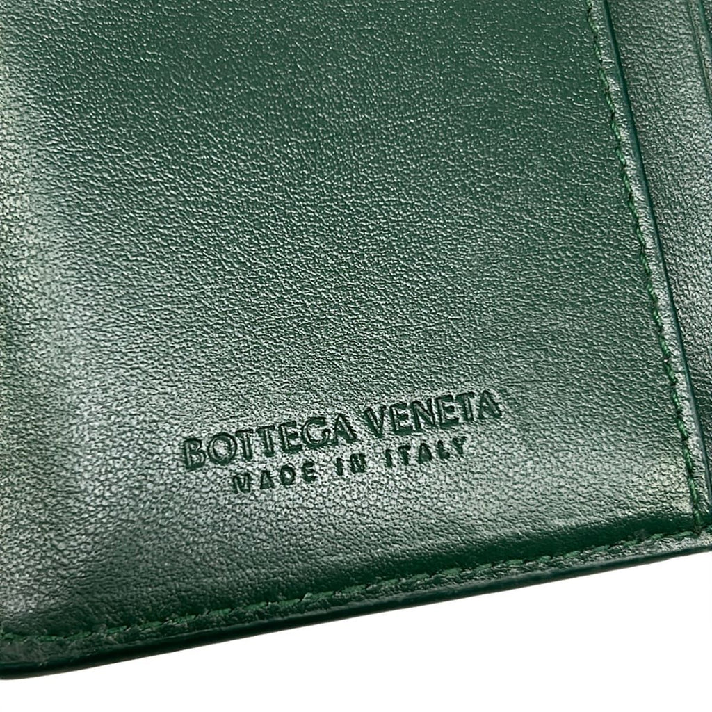 Bottega Veneta Bifold Wallet Solstice Dark Green Leather — view 5