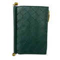 Bottega Veneta Bifold Wallet Solstice Dark Green Leather