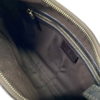 Gucci Shoulder Bag Interlocking G Beige Dark Brown Leather — view 7
