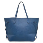 Louis Vuitton Tote Bag Epi Neverfull MM Sapphire Leather