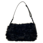 Dior Shoulder Bag Malice Pearl Black Leather