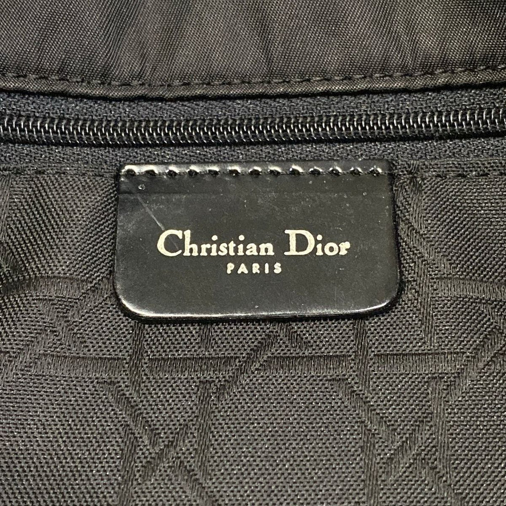 Dior Shoulder Bag Malice Pearl Black Leather — view 8