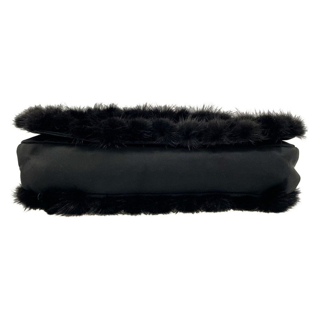 Dior Shoulder Bag Malice Pearl Black Leather — view 5