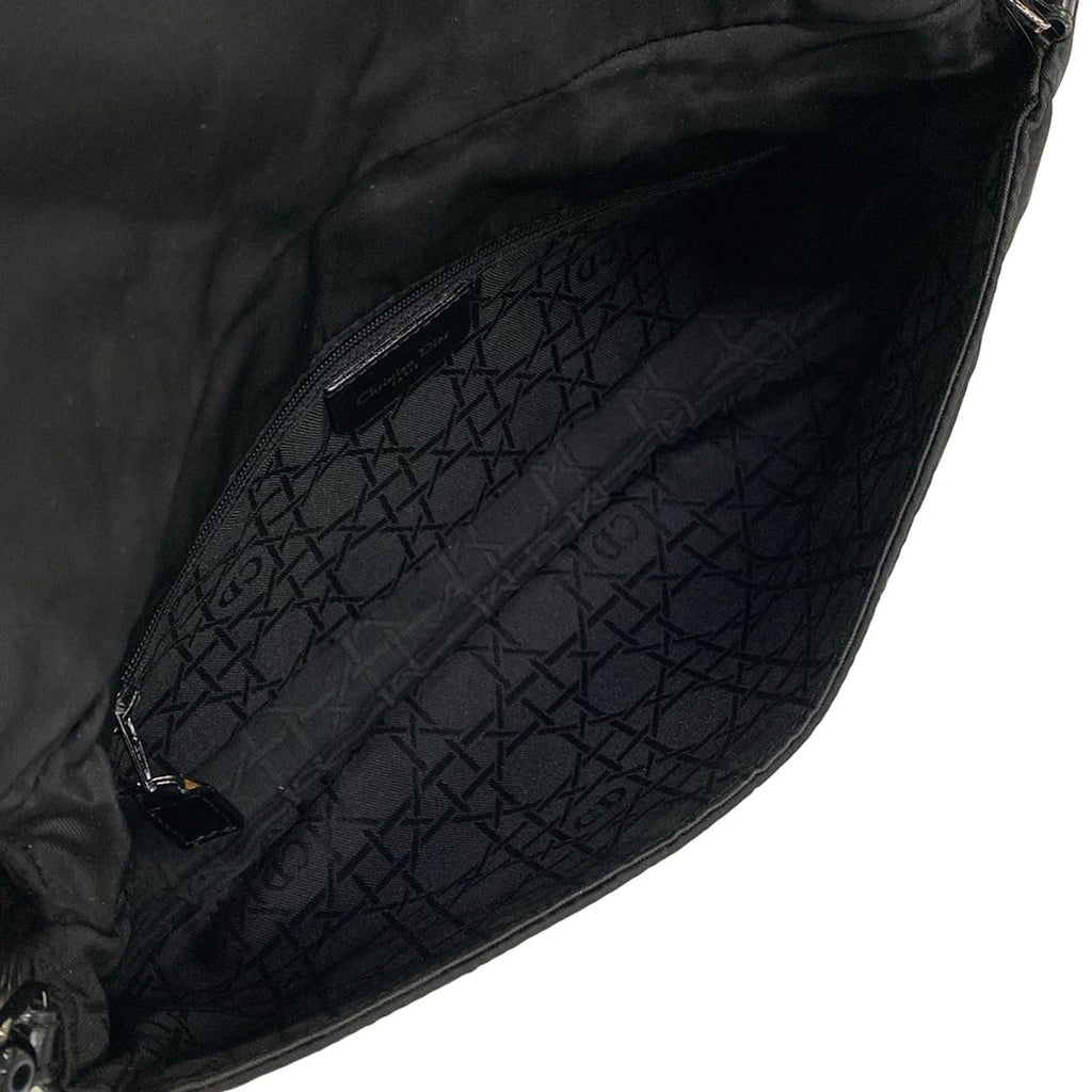 Dior Shoulder Bag Malice Pearl Black Leather — view 7