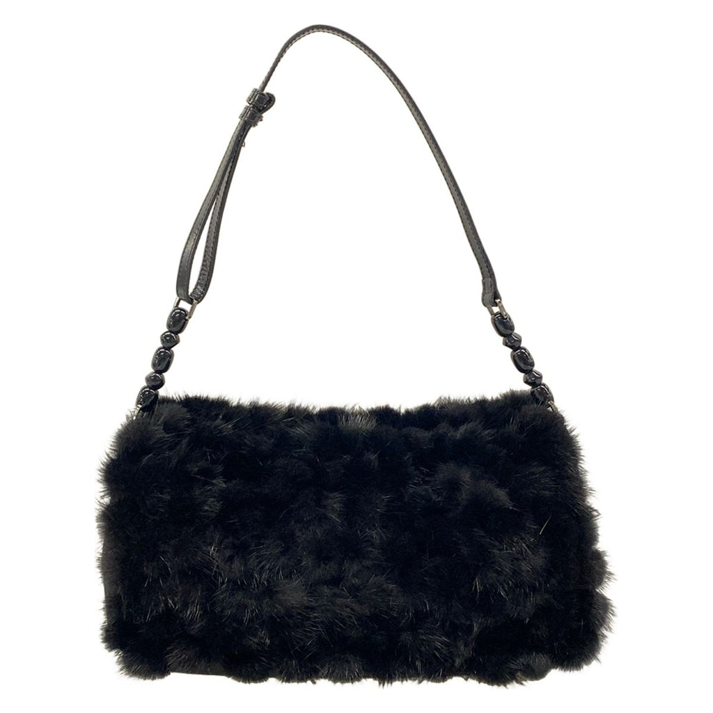 Dior Shoulder Bag Malice Pearl Black Leather — view 3