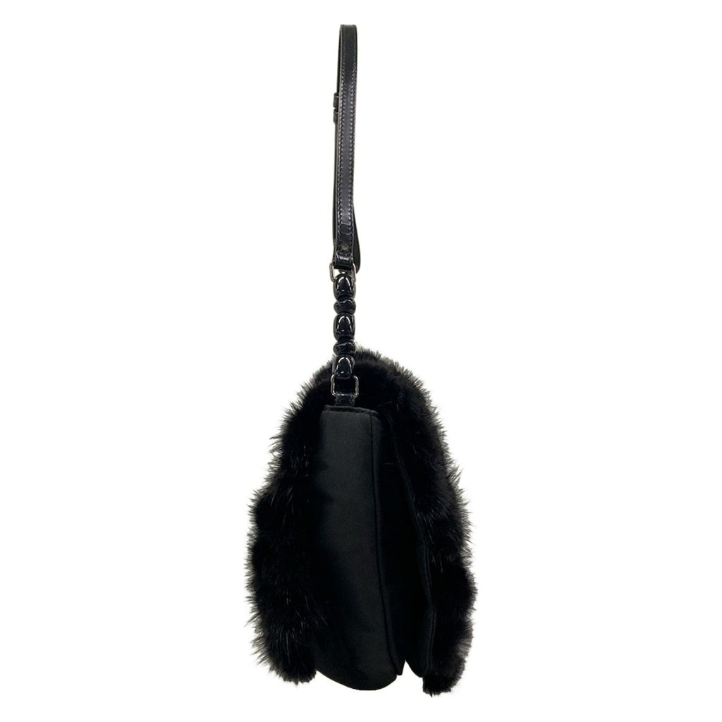Dior Shoulder Bag Malice Pearl Black Leather — view 2