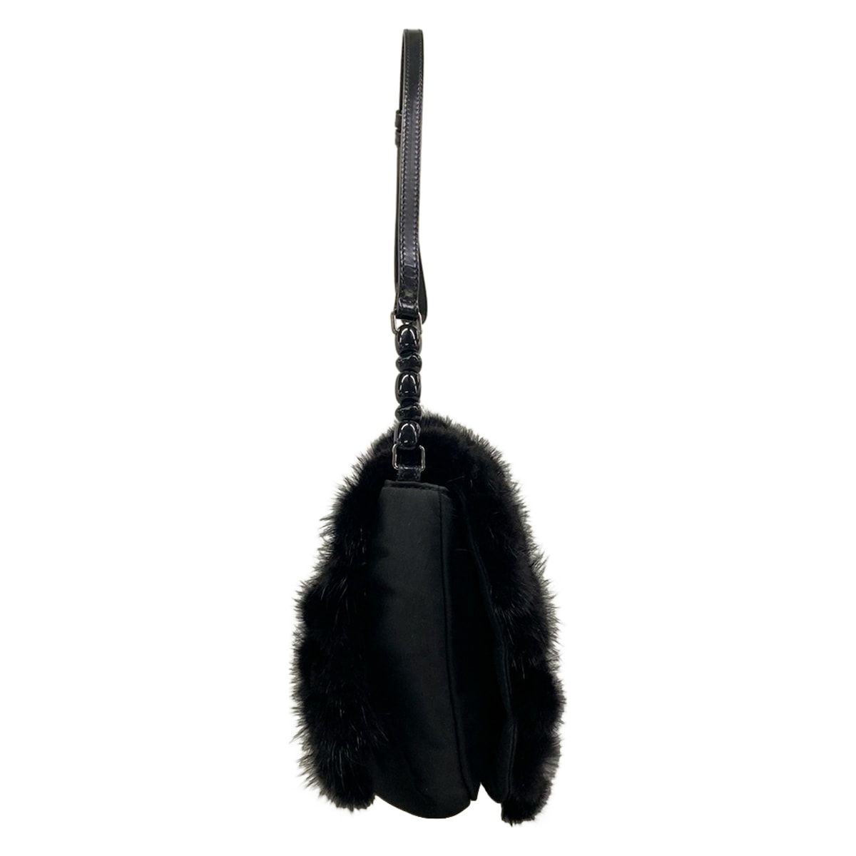 Dior Shoulder Bag Malice Pearl Black Leather — view 2
