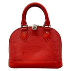 Louis Vuitton Handbag Epi Alma BB Kokuriko Leather