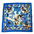 Hermes Scarf Carre 90 Feria de Sevilla Holidays in Seville Silk Blue