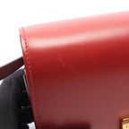 Celine Shoulder Bag Classic Small Red Leather — view 5