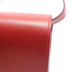 Celine Shoulder Bag Classic Small Red Leather — view 6