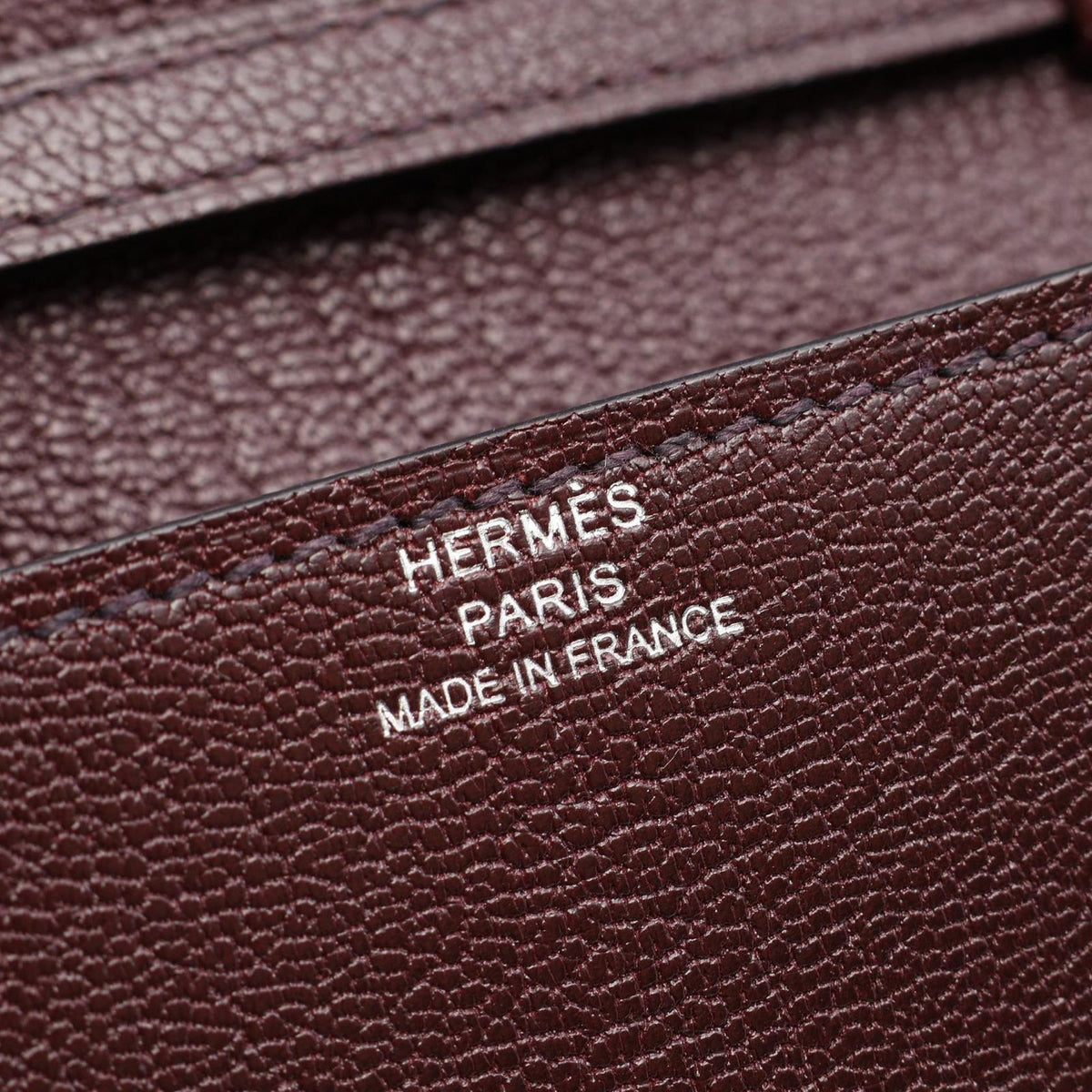 Hermes Shoulder Bag Chaine D'Ancre to Go Compact Rouge Series Leather — view 4