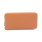 Hermes Round Wallet Azap Long Silk in Gold