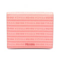 Prada Bifold Wallet Pink Leather