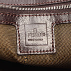 Fendi Tote Bag Zucca Brown Black Canvas Leather — view 4