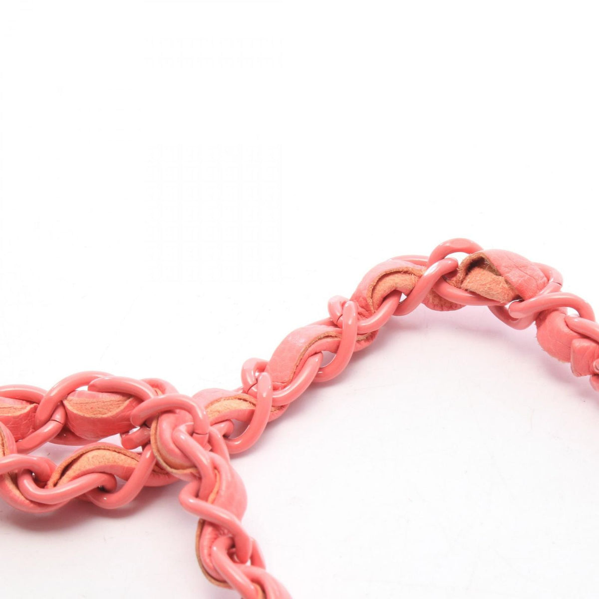 Chanel Shoulder Bag Mini Quilted Pink Caviar Leather Chain — view 7
