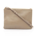 Celine Shoulder Bag Trio Large Gray Leather