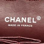 Chanel Shoulder Bag Quilted Double Flap Black Lambskin Chain — view 4
