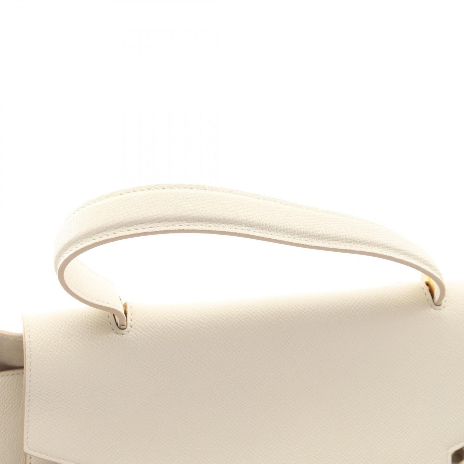 Celine Belt Bag Mini 2-Way White Leather — view 6
