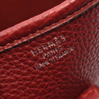 Hermes Shoulder Bag Evelyne I PM Red Leather — view 4