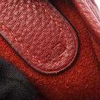Hermes Shoulder Bag Evelyne I PM Red Leather — view 5