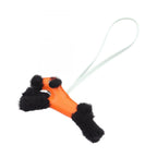 Hermes Charm Buddy Fu Vert Peppermint Fu Black Peppermi Shearling Birdy Keychain