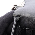 Chanel Shoulder Bag Boy Black Caviar Leather Boy Chain — view 7