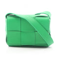 Bottega Veneta Shoulder Bag Candy Cassette Green Leather