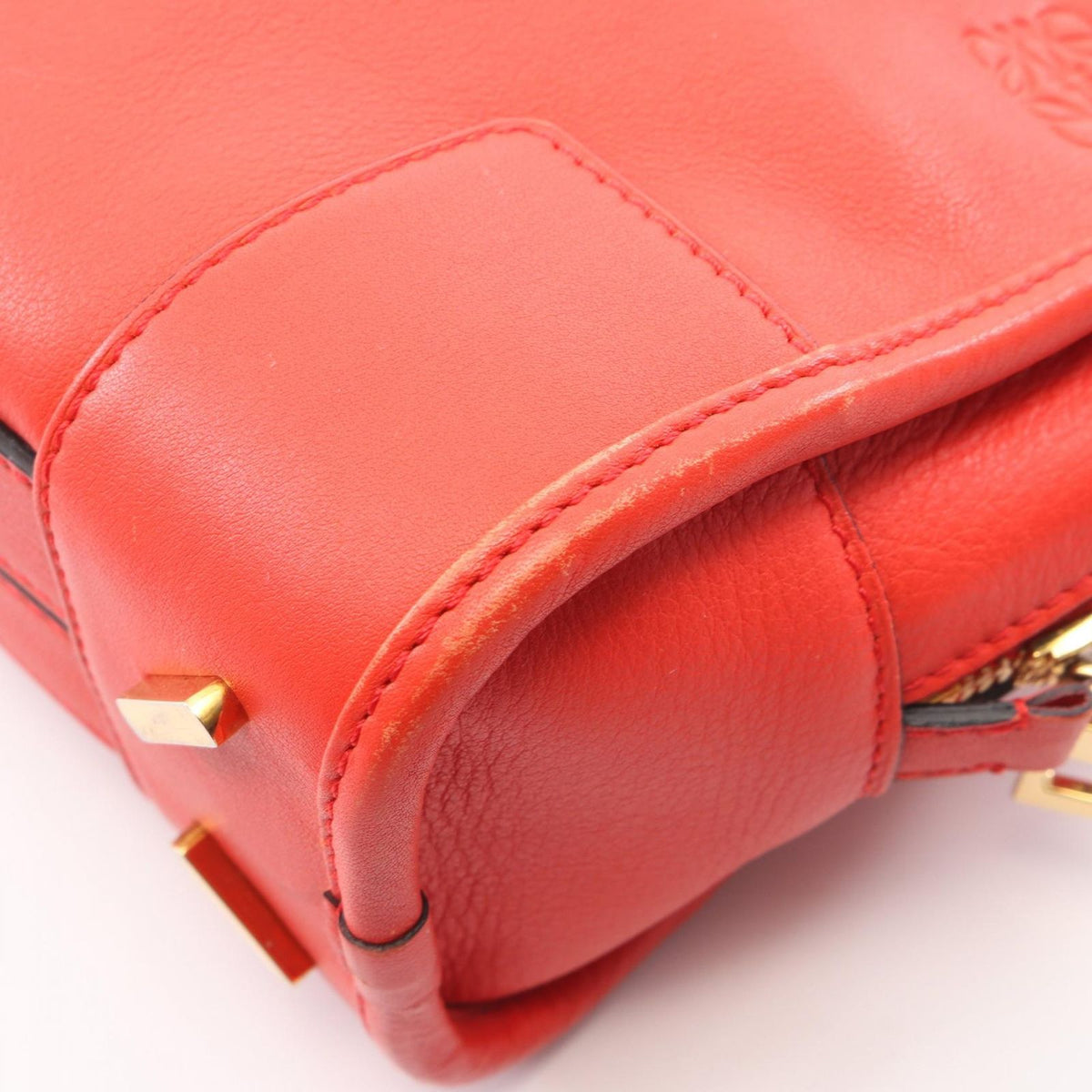 Loewe Handbag Amazona 23 2-Way Red Leather — view 7