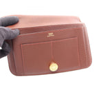 Hermes Bifold Wallet Dogon GM Duo Brown Fonce — view 7