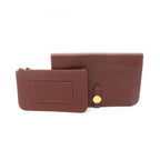 Hermes Bifold Wallet Dogon GM Duo Brown Fonce — view 6