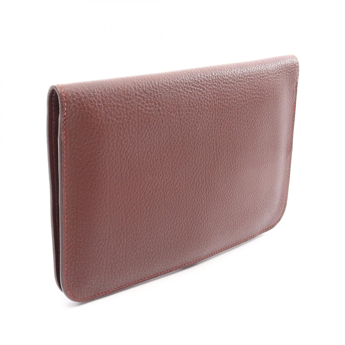 Hermes Bifold Wallet Dogon GM Duo Brown Fonce — view 2